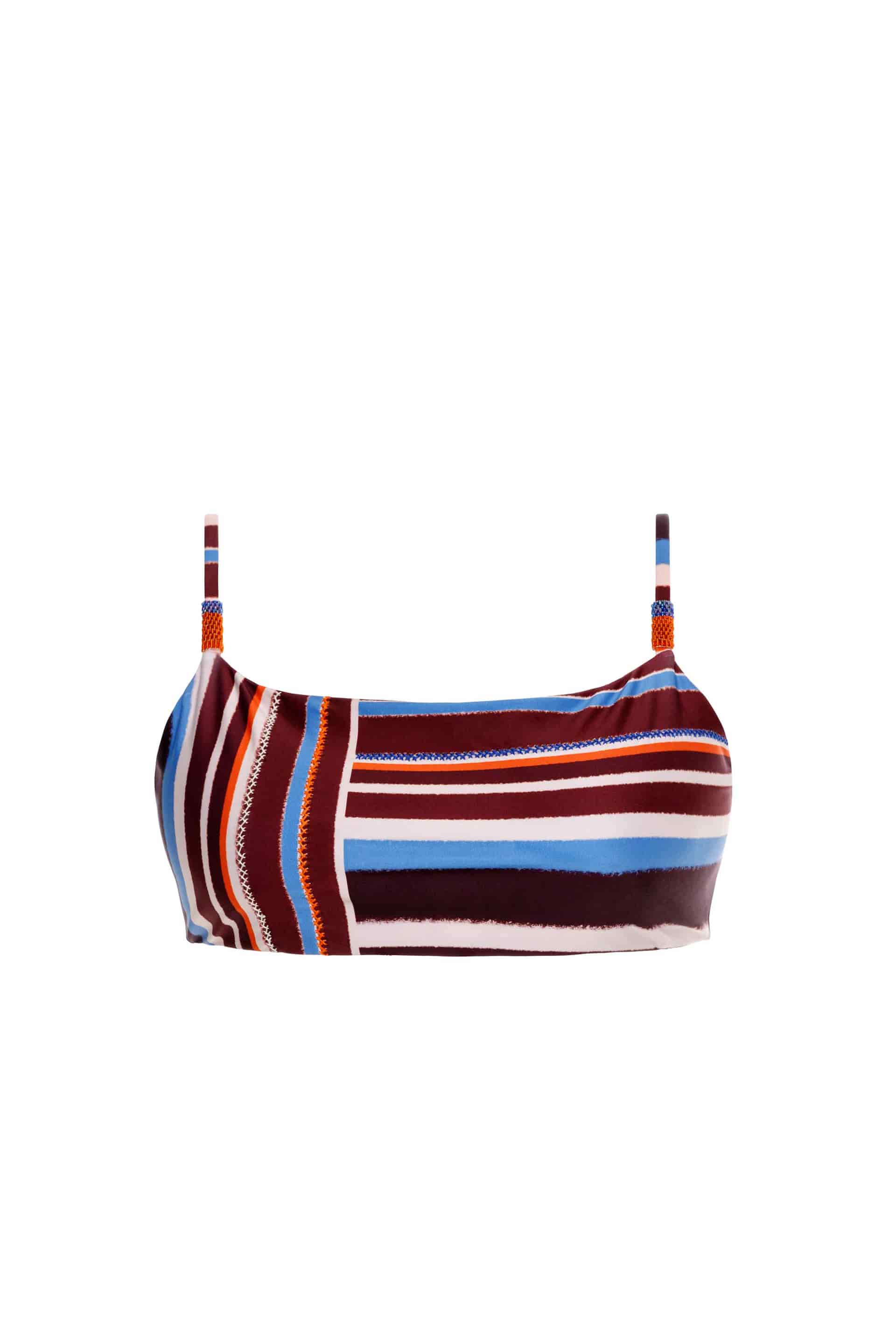 Top Cuadrado de Bikini Sedna Reversible - miniatura 1