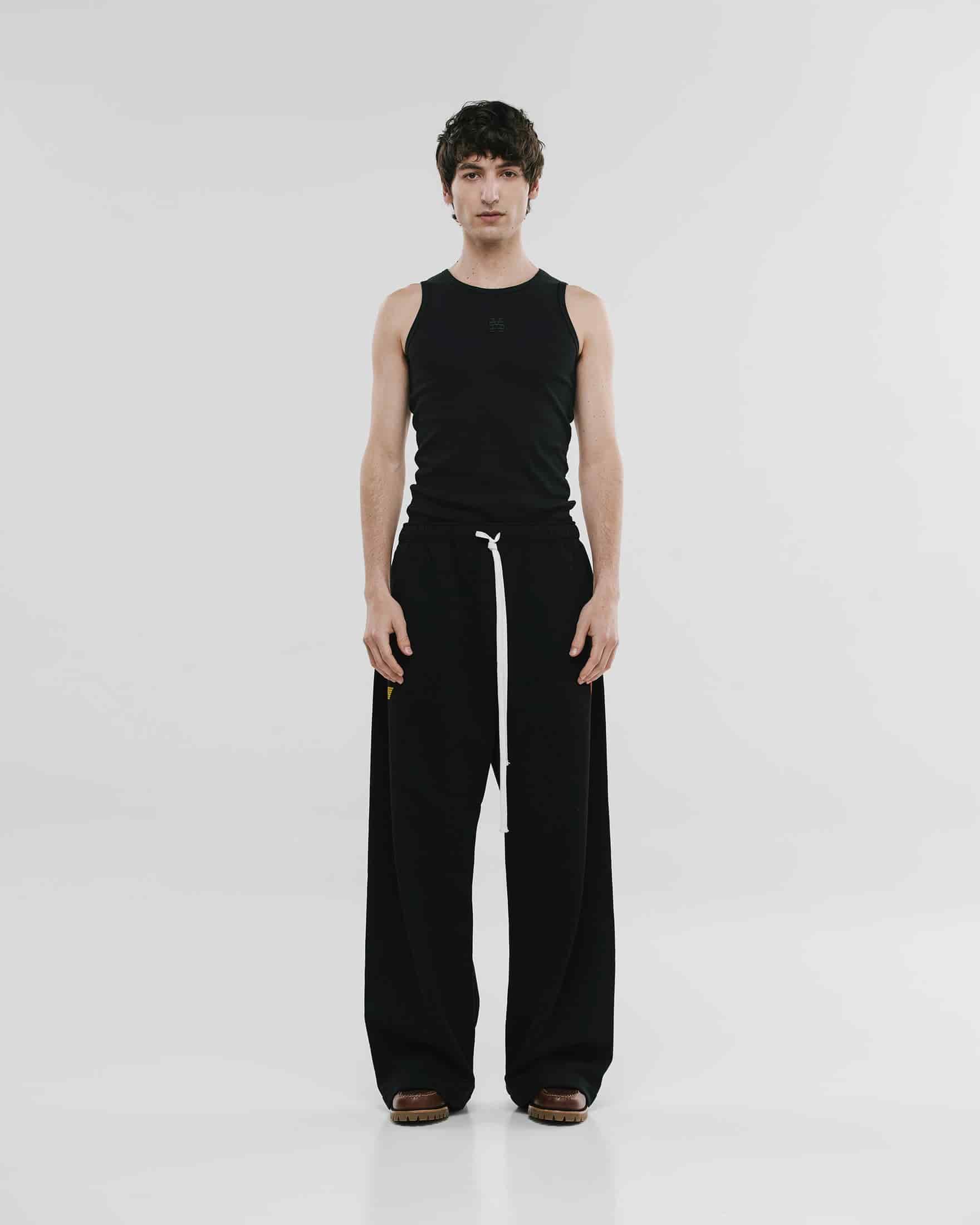 Wide Fit Jogger Sponsors - Negro Oscuro - miniatura 2