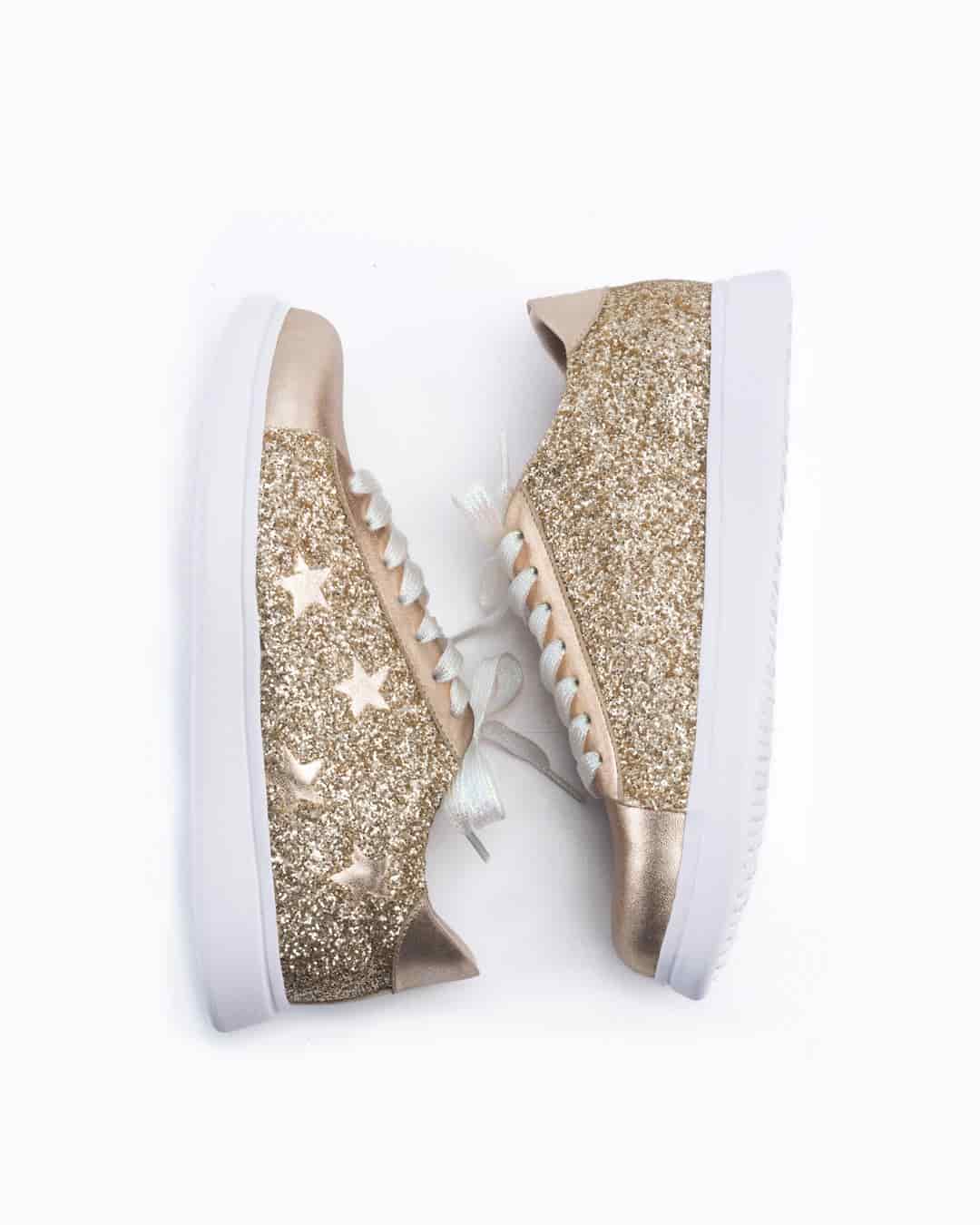 Silvia Cobos Estelar Sneakers Gold - miniatura 3