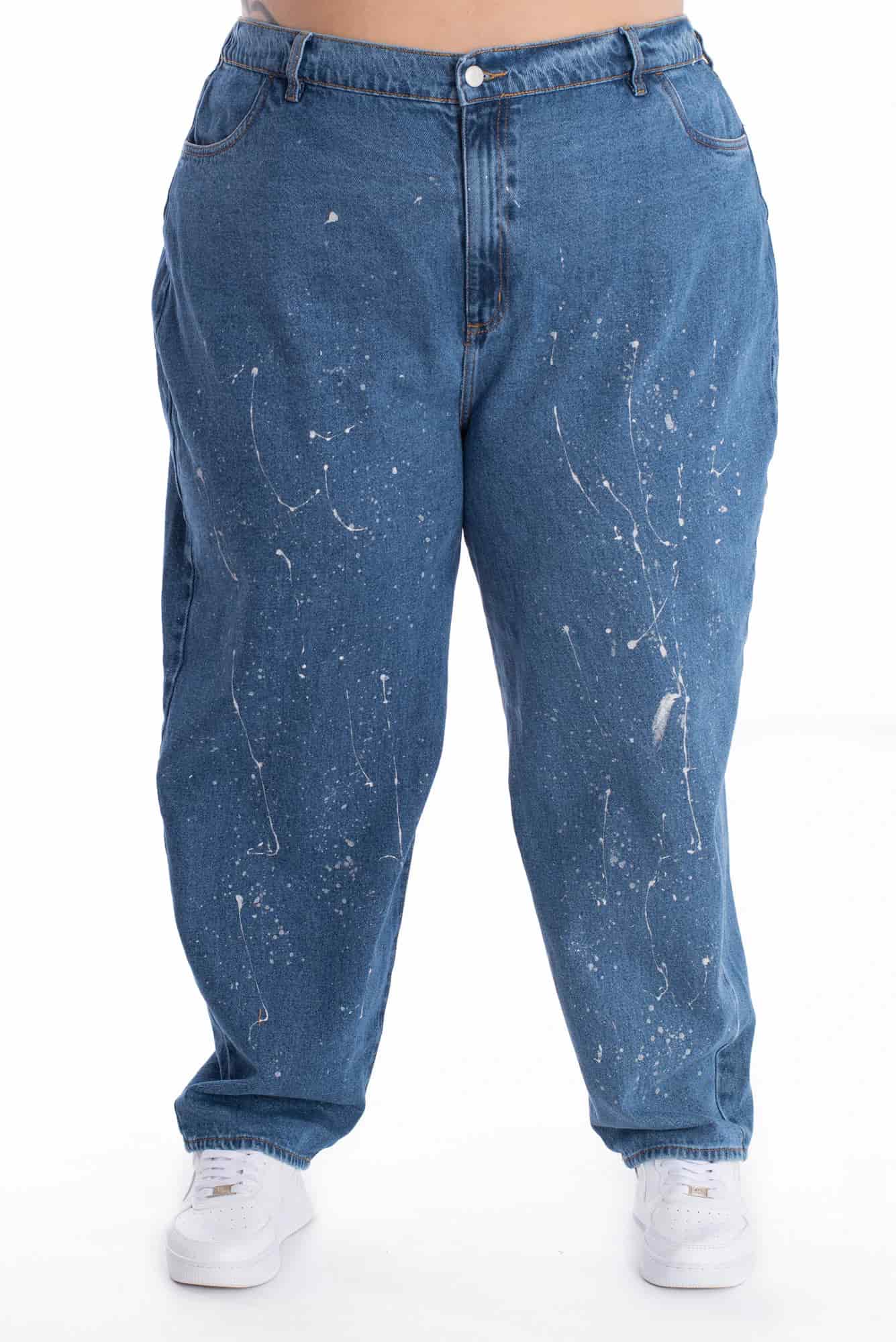 Jean Boyfriend Azul Medio Plata 377 - miniatura 18