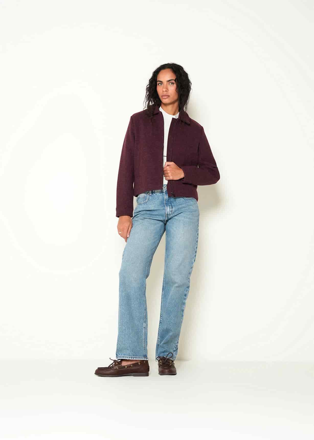 Chaqueta manga larga cuello clásico - miniatura 2