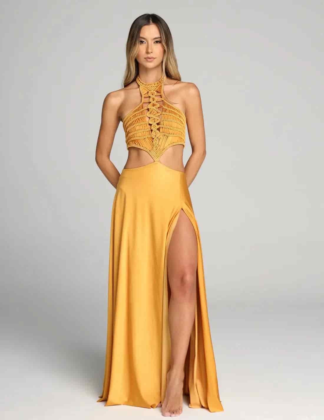 Falda Ventus Gold Mustard - miniatura 1