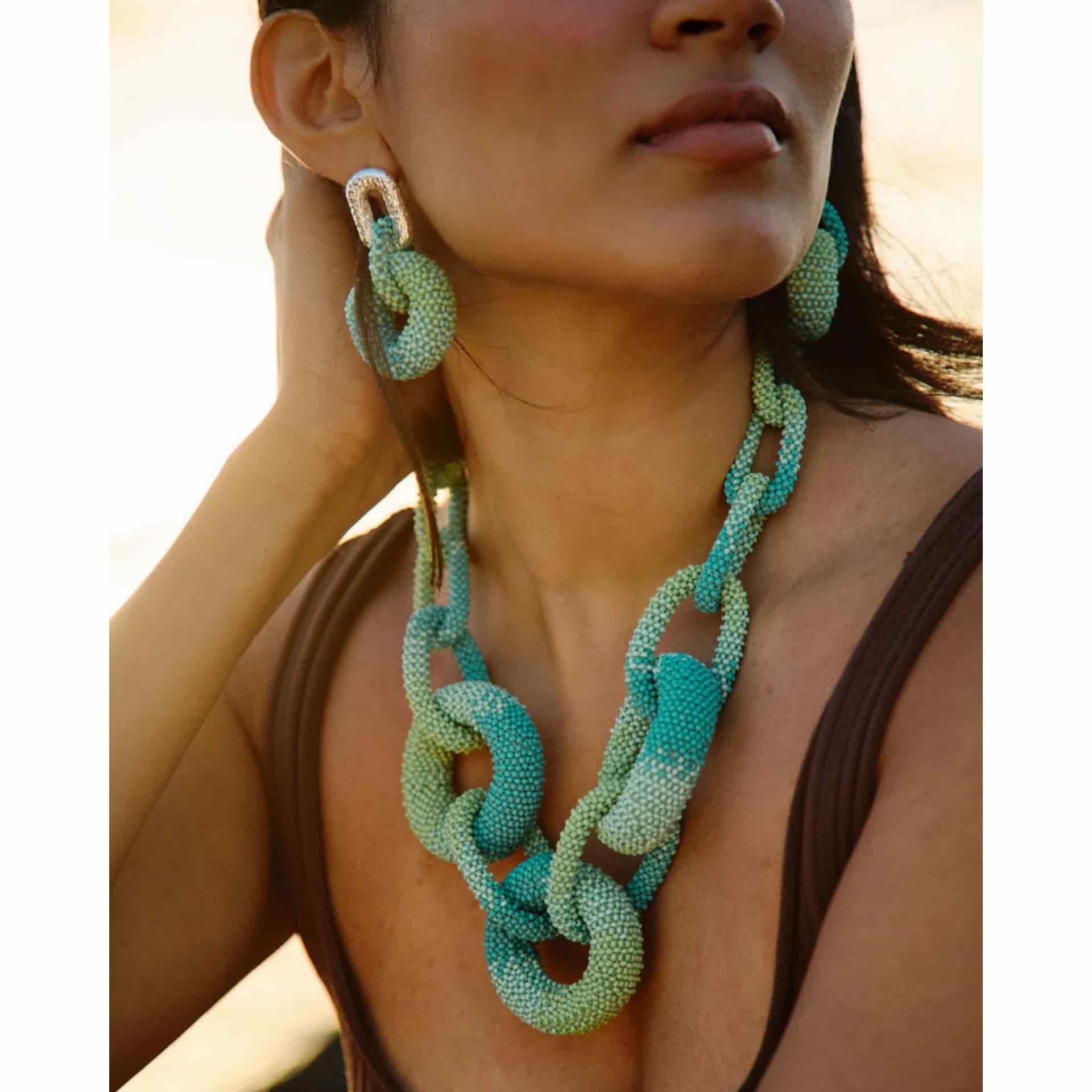 Linked Donuts Earrings - miniatura 4