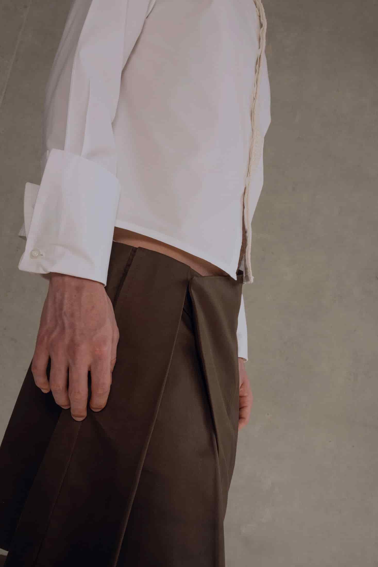Brown Skirt Short Man - miniatura 5