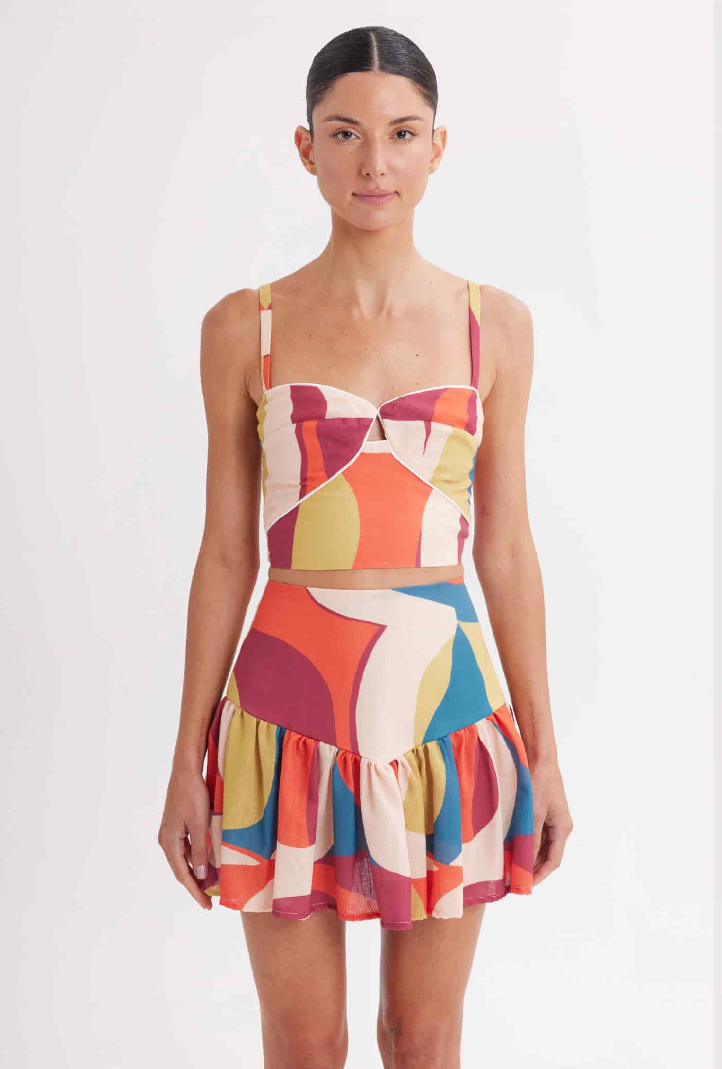 Set Falda Corta Mujer Selena Solstice - miniatura 1