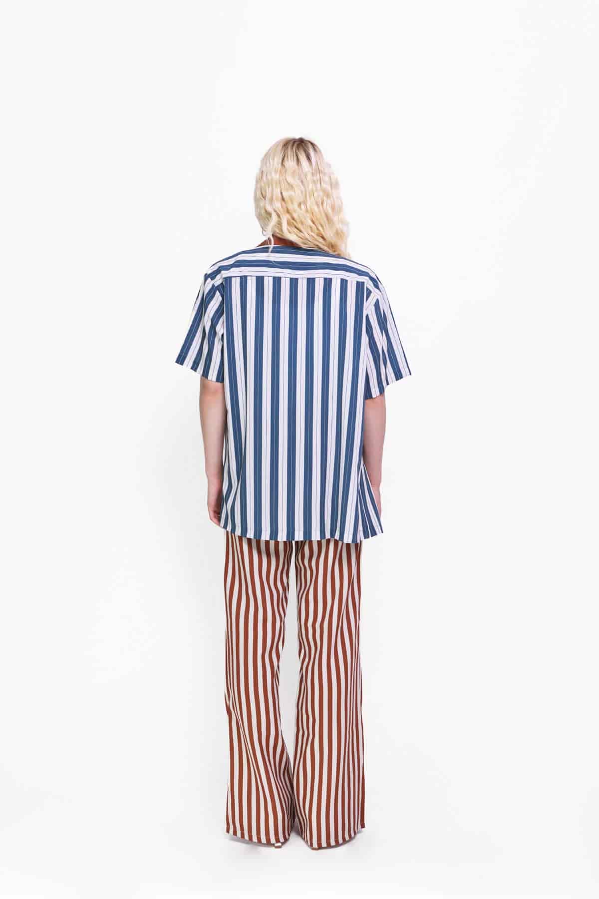 Camp Shirt in Midnight Stripes - miniatura 3
