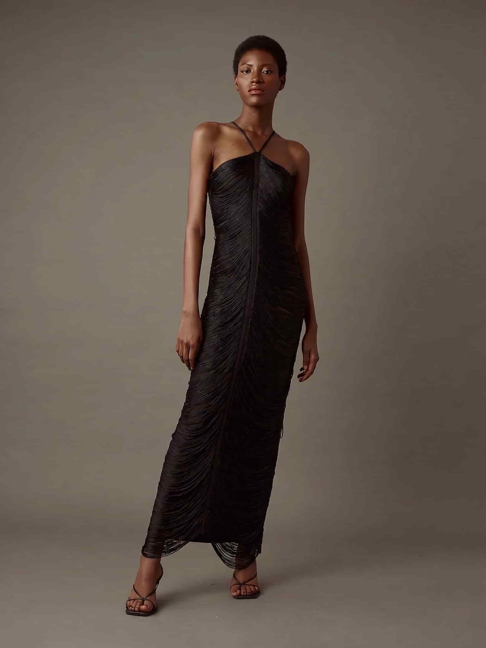 VESTIDO JADE LARGO - miniatura 1
