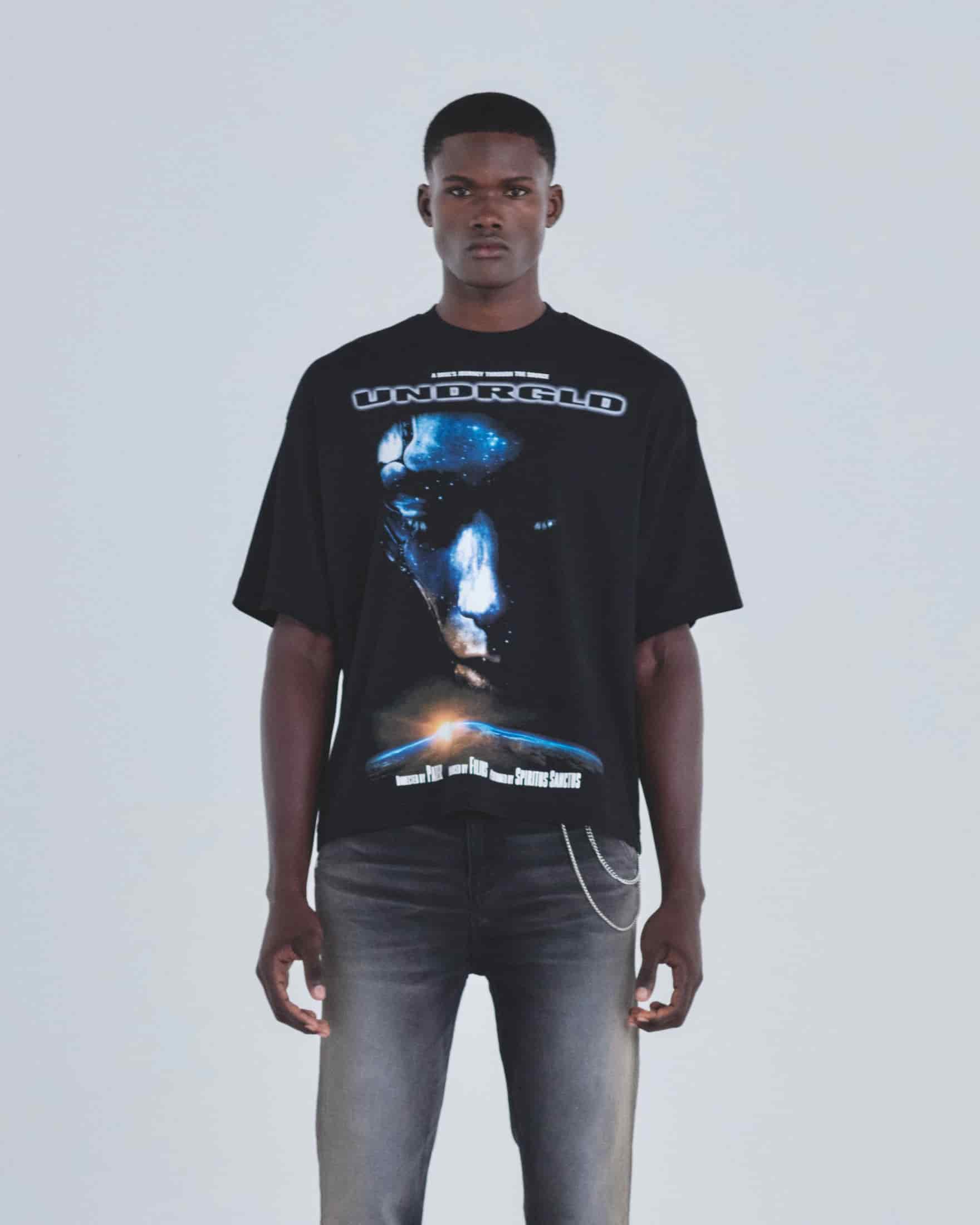 Holy State Journey Boxy Fit Tshirt Black - miniatura 2