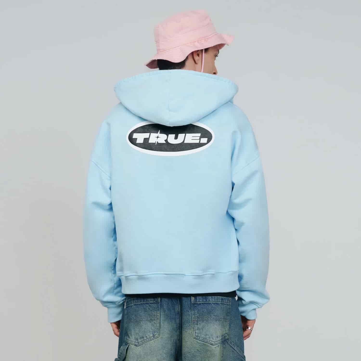 Moonlight Hoodie - Pastel Blue - miniatura 9