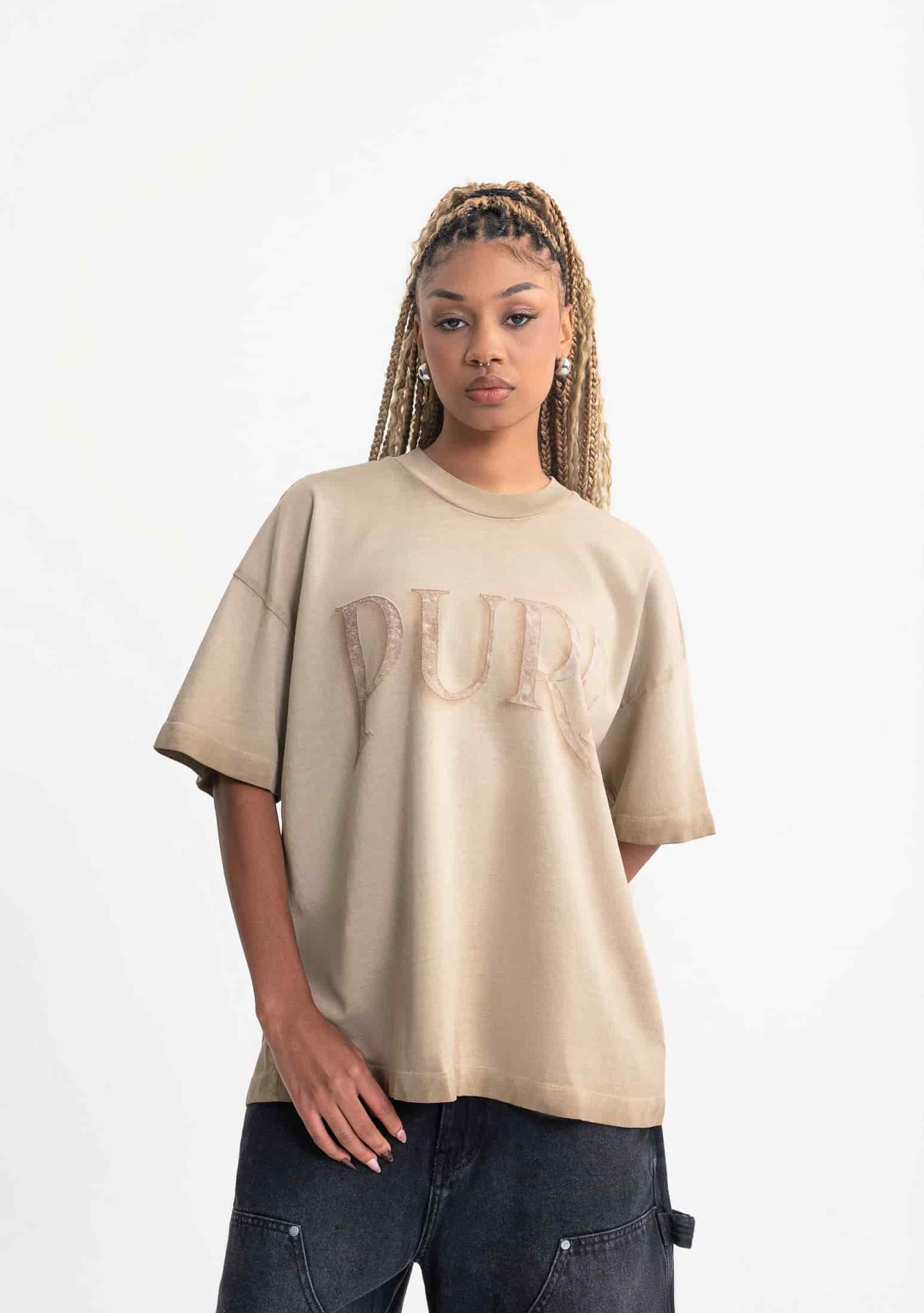 Rustic taupe t-shirt - miniatura 6