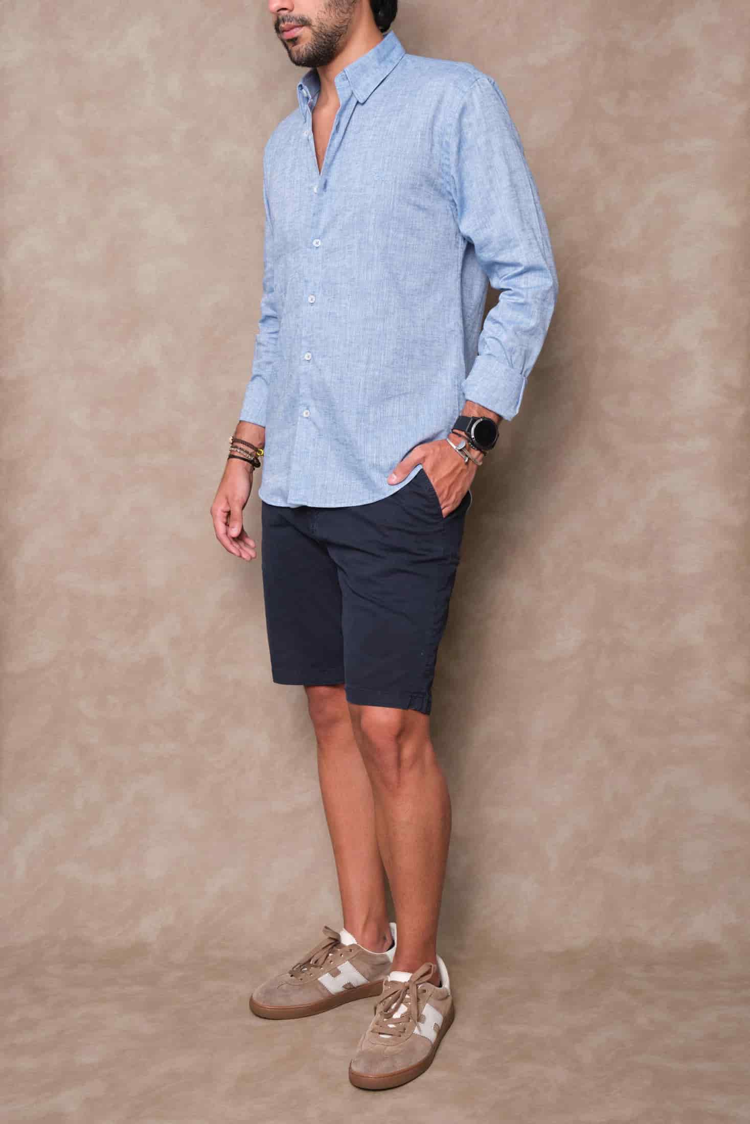 CAMISA LINO OCEAN - miniatura 4