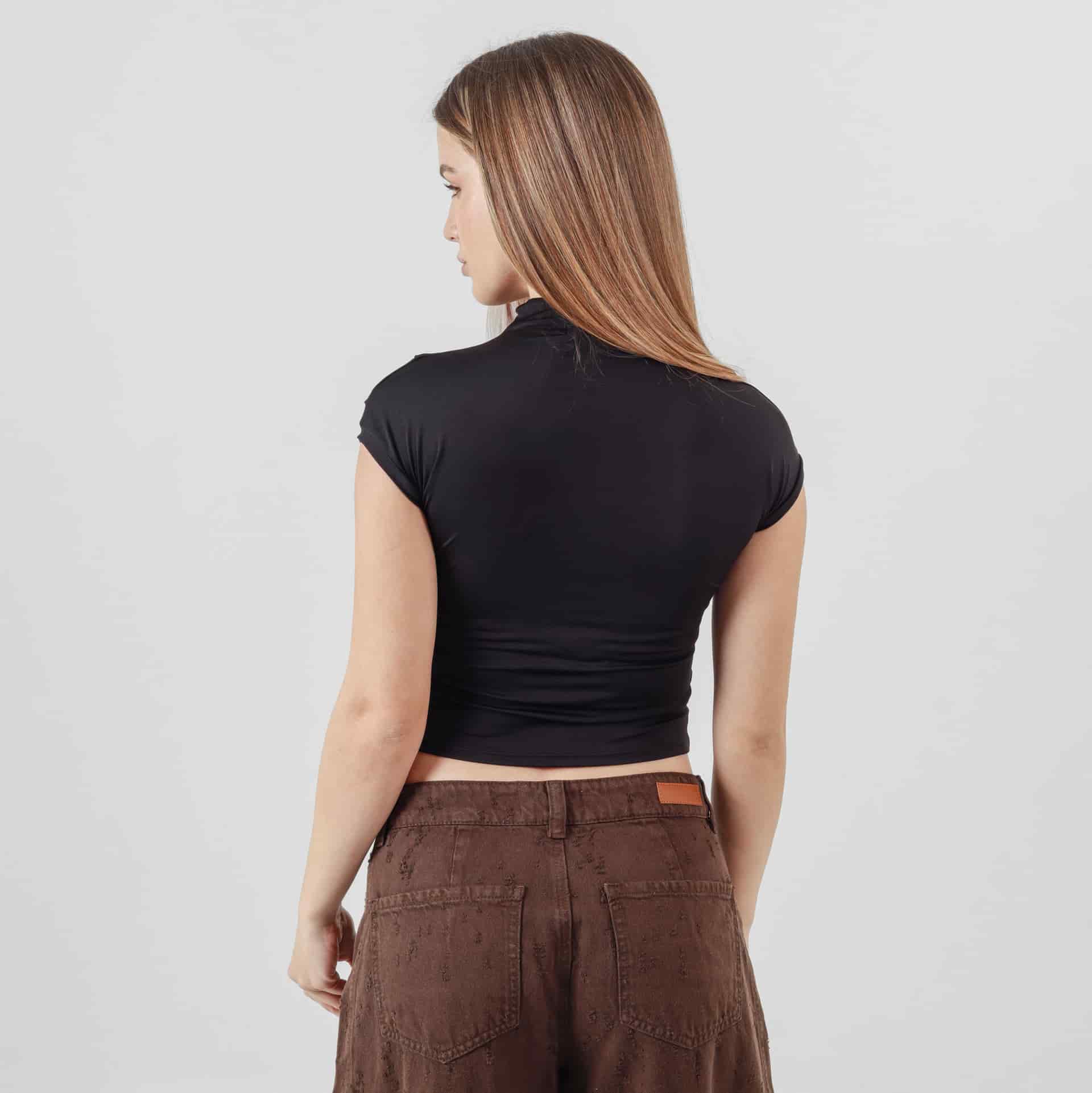 Camiseta Cuello Alto Manga Sisa - miniatura 8