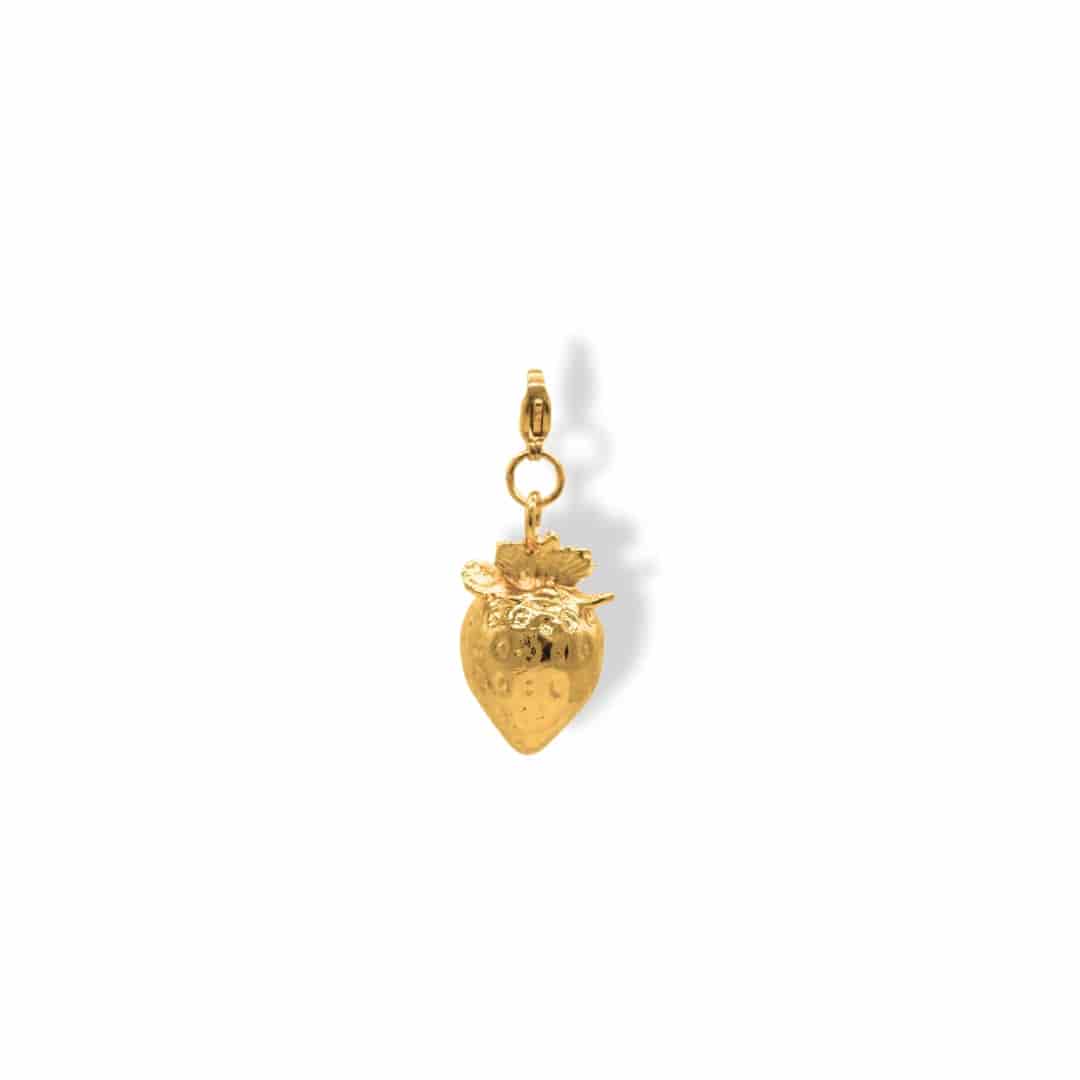Charm de fresa para collar - miniatura 2