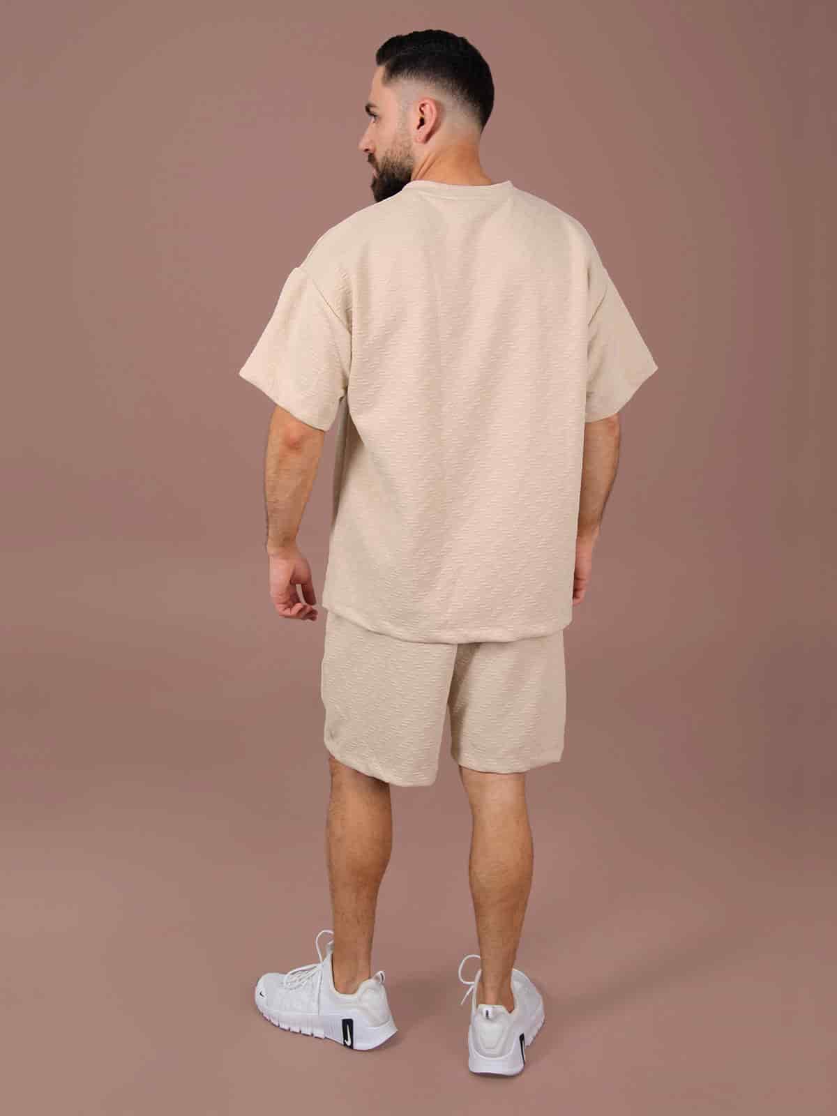 set mucura hombre beige - miniatura 4