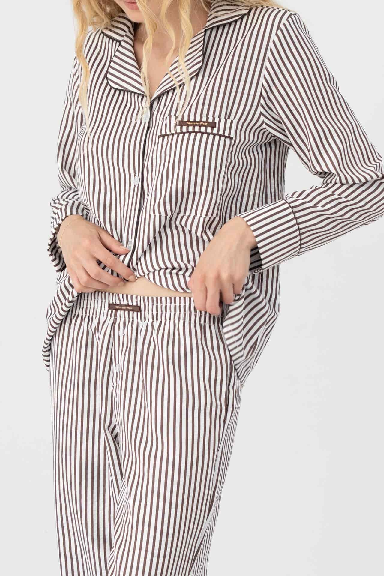 Set Pantalon Belice Espresso Stripe - miniatura 4