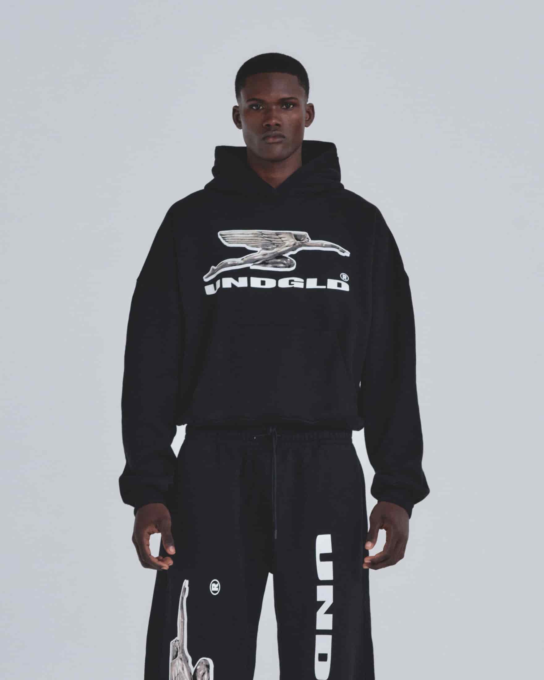 Holy State Deco Boxy Fit Hoodie Black - miniatura 2