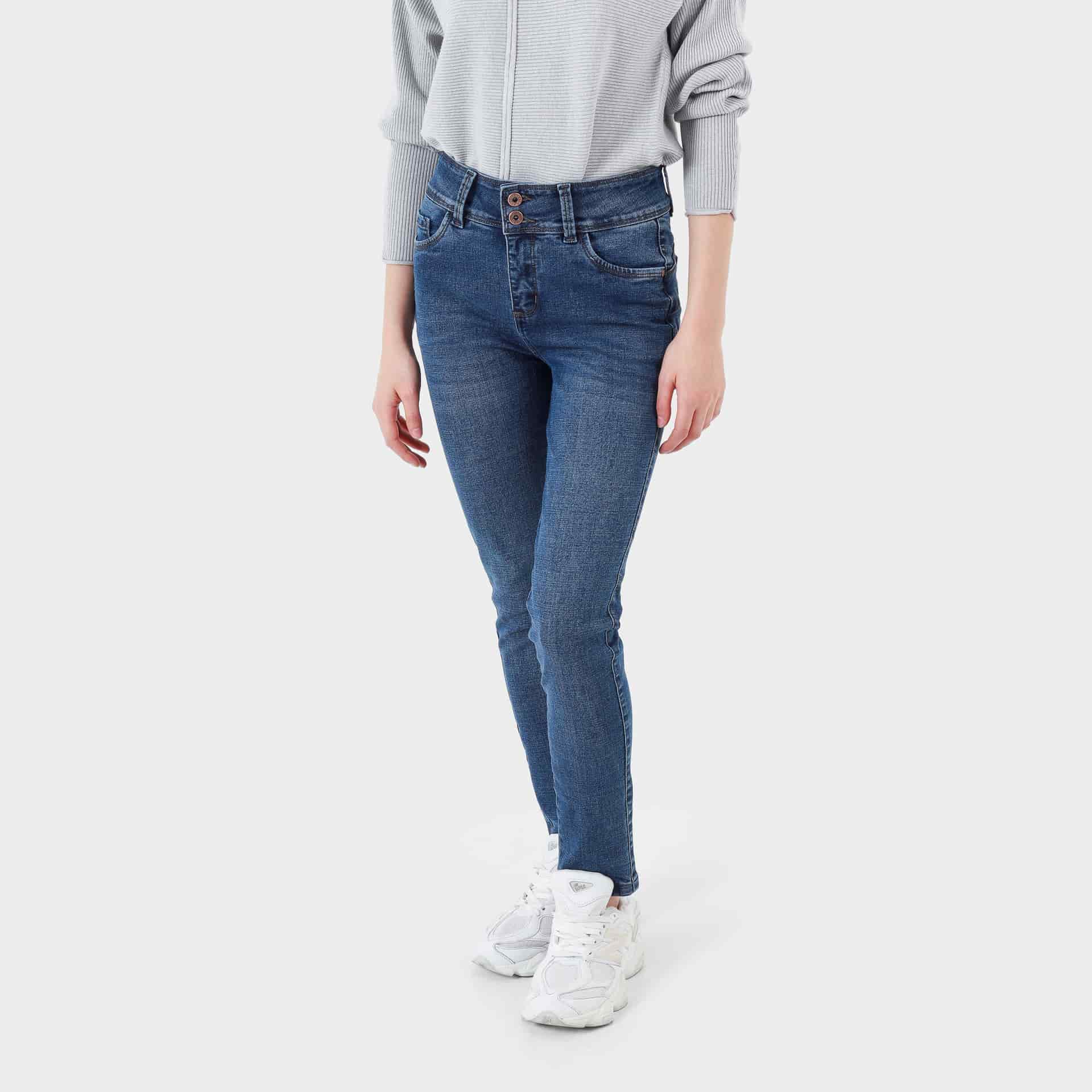 Jean Tiro Alto Bota Skinny - miniatura 4