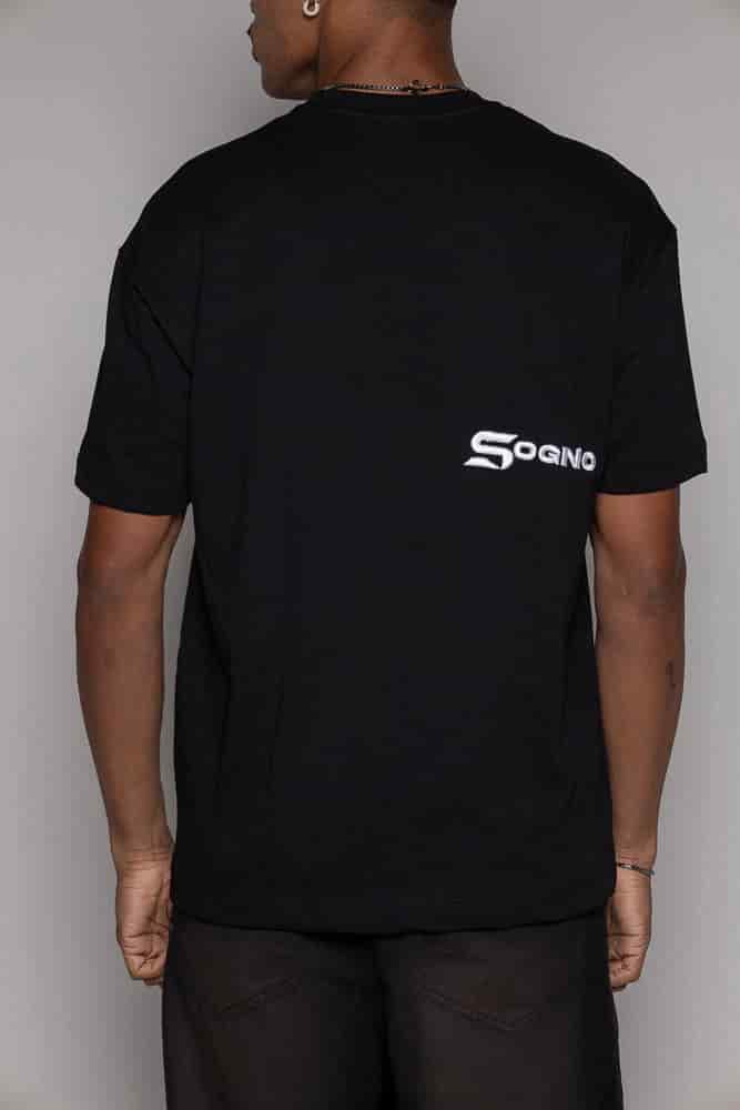Camiseta Courage Regular-Negra - miniatura 4