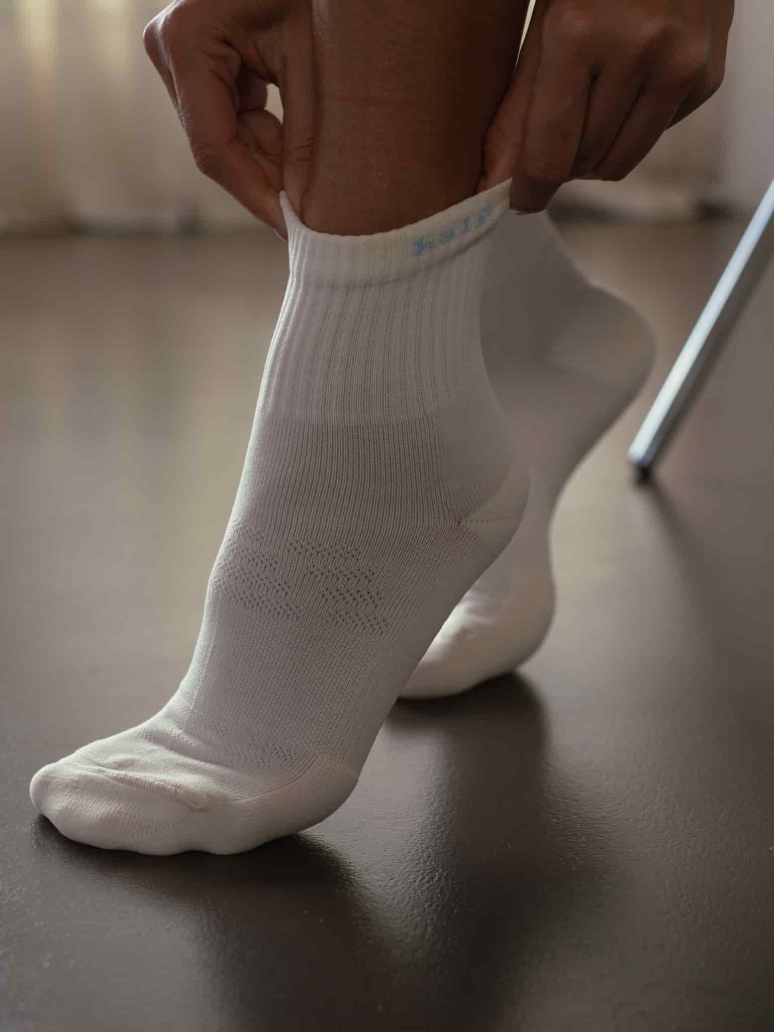 RUNNING SOCKS PACK X 2 - CREAMY & BABY BLUE - miniatura 5