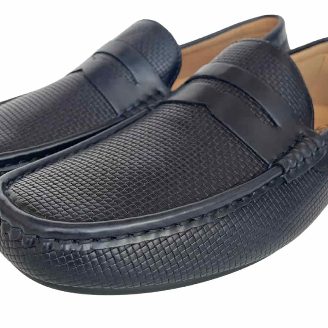 Zapato Mocasin Casual Jon Sonen Hombre Blue - miniatura 3