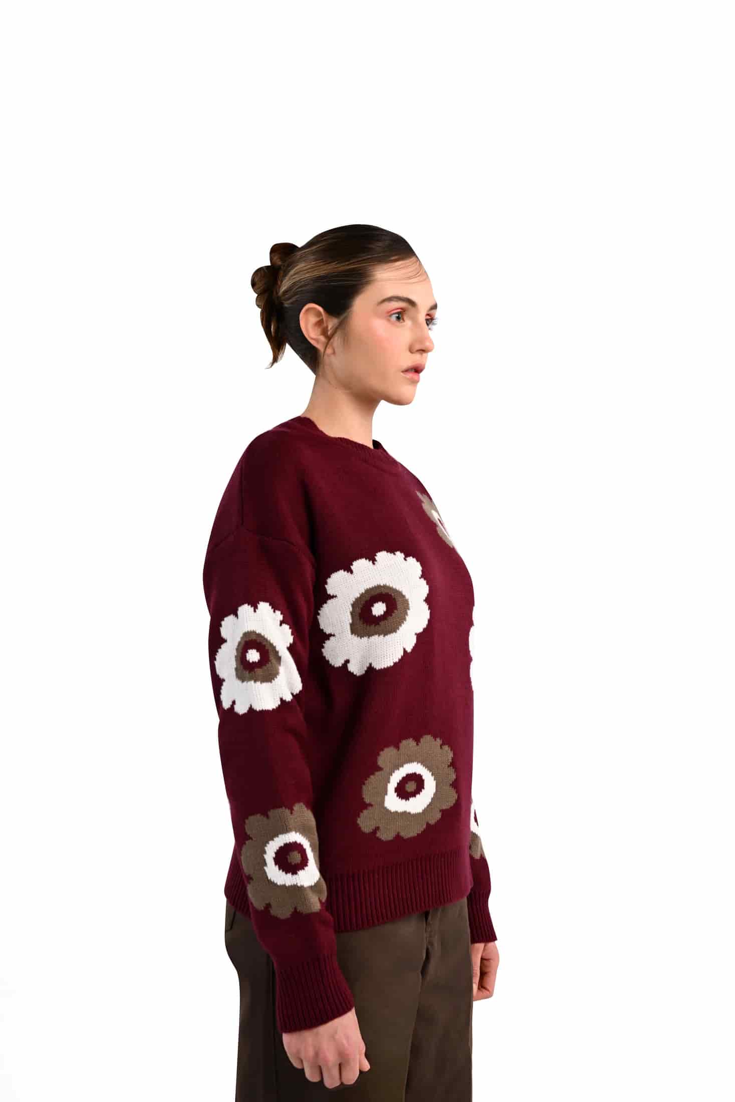 Dalia Vinotinto Crewneck - miniatura 2