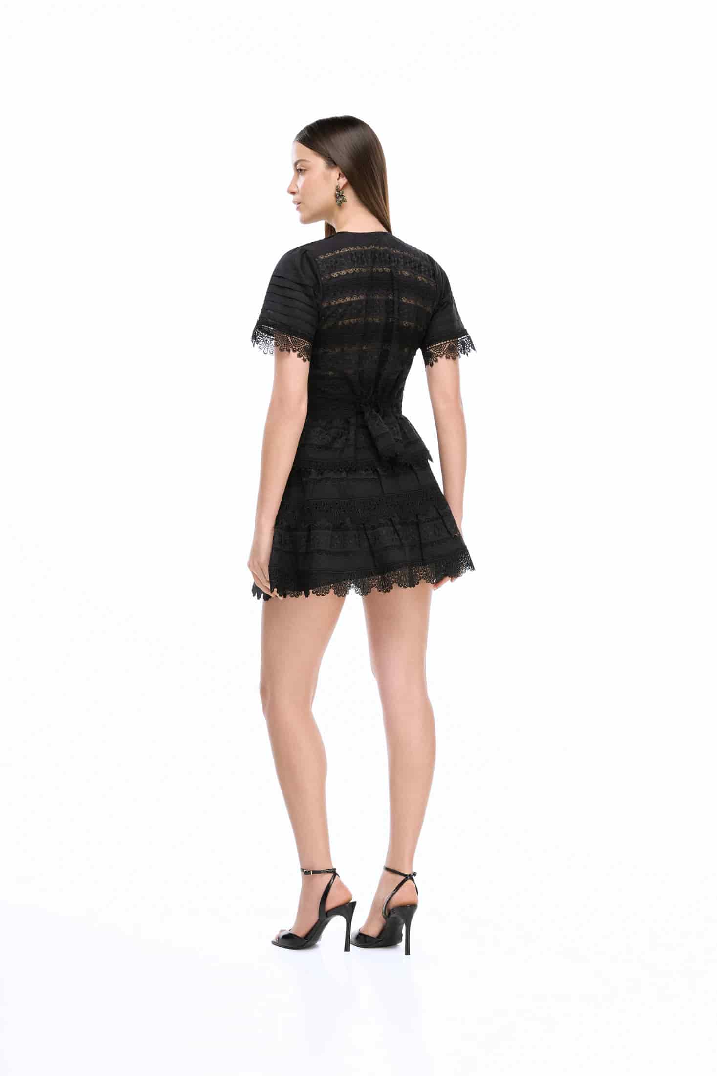 MALAGA TOP BLACK - miniatura 3