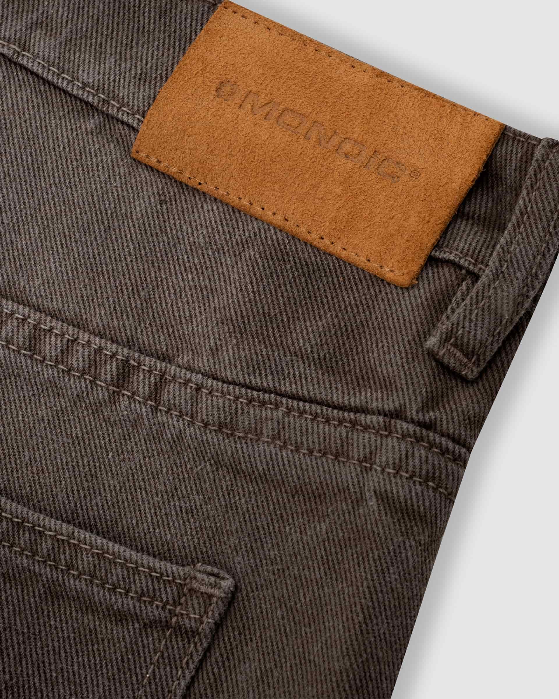 Pocket Straight Pants – Café Desgastado - miniatura 6