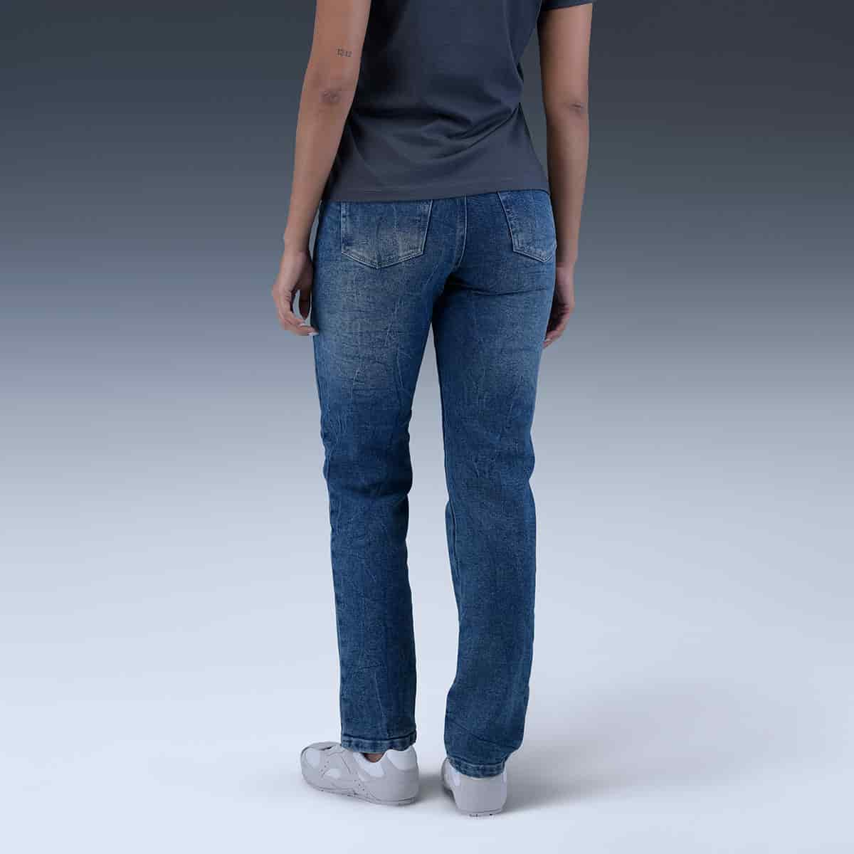 Jeans Slim Azul Mujer - miniatura 2