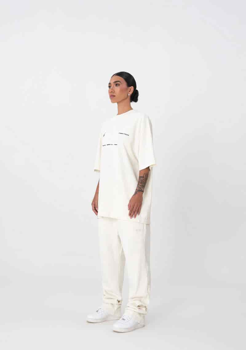 Uncontrolled cream t-shirt - miniatura 8