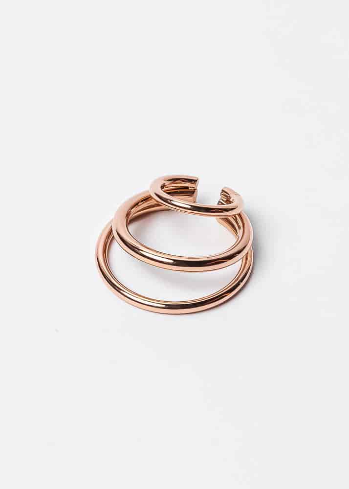 Nethos Trio Earcuff Negro - miniatura 5