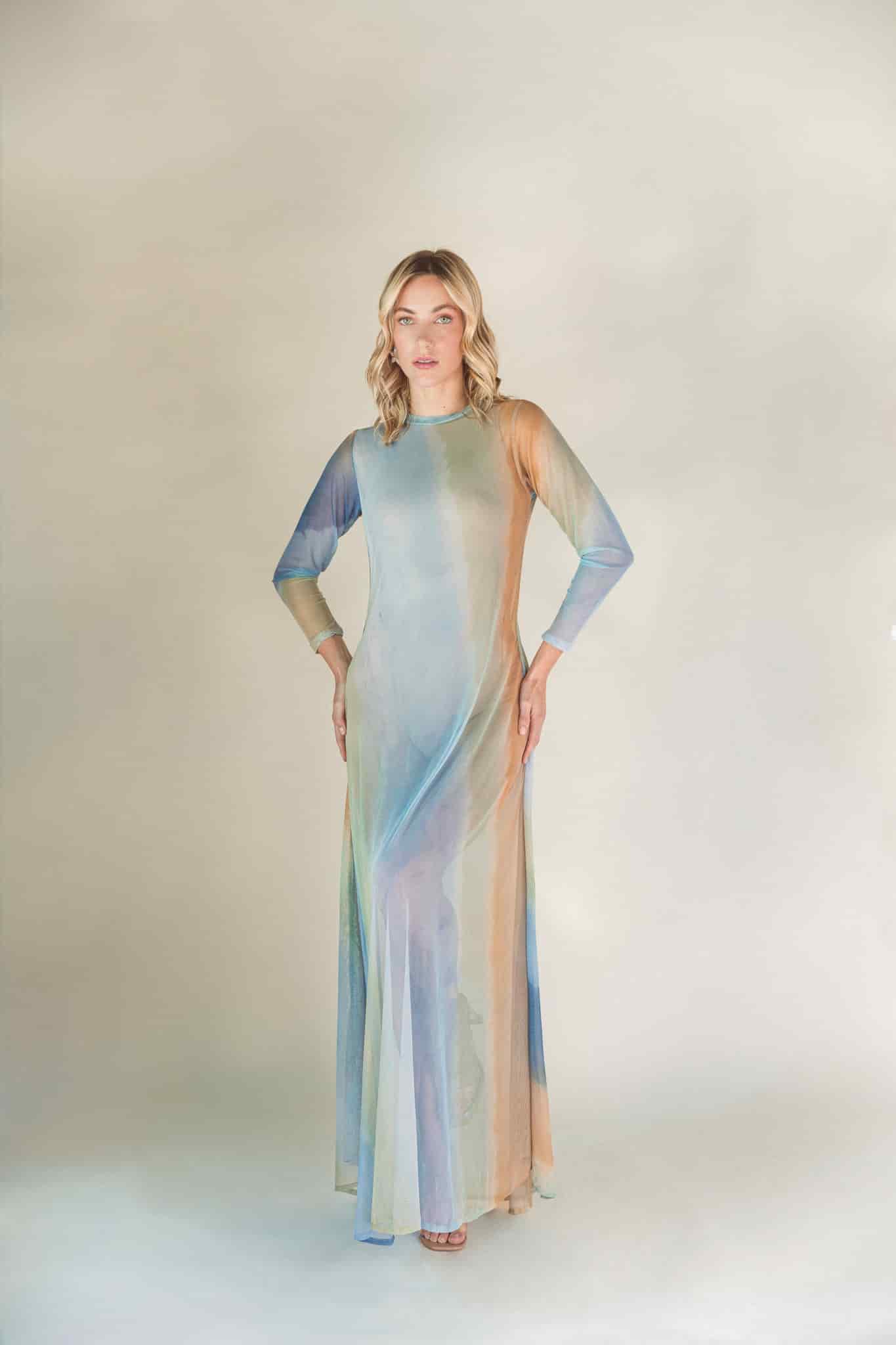 La Ceiba Dress | Indigo - miniatura 1