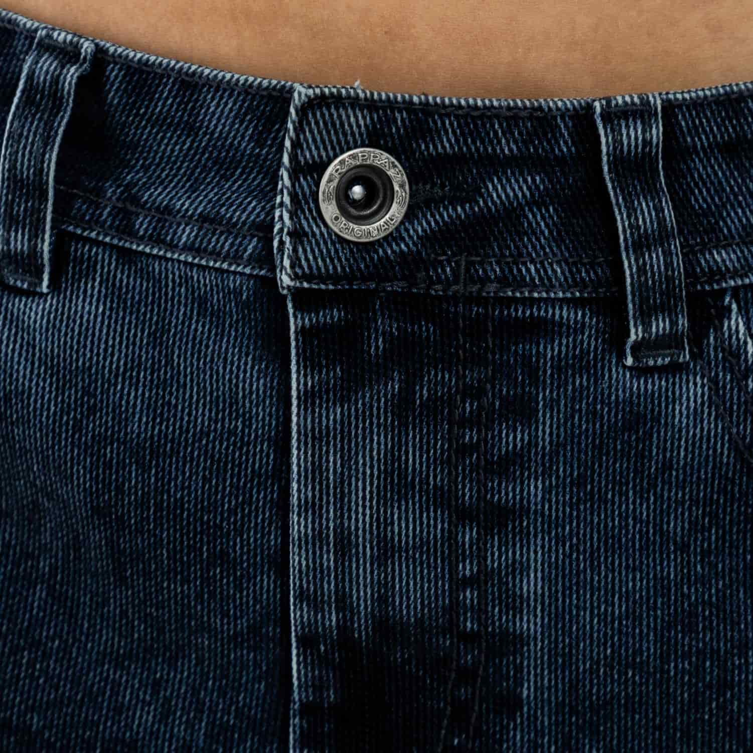 Corduroy Touch Denim Relaxed Fit Azul Oscuro - miniatura 4