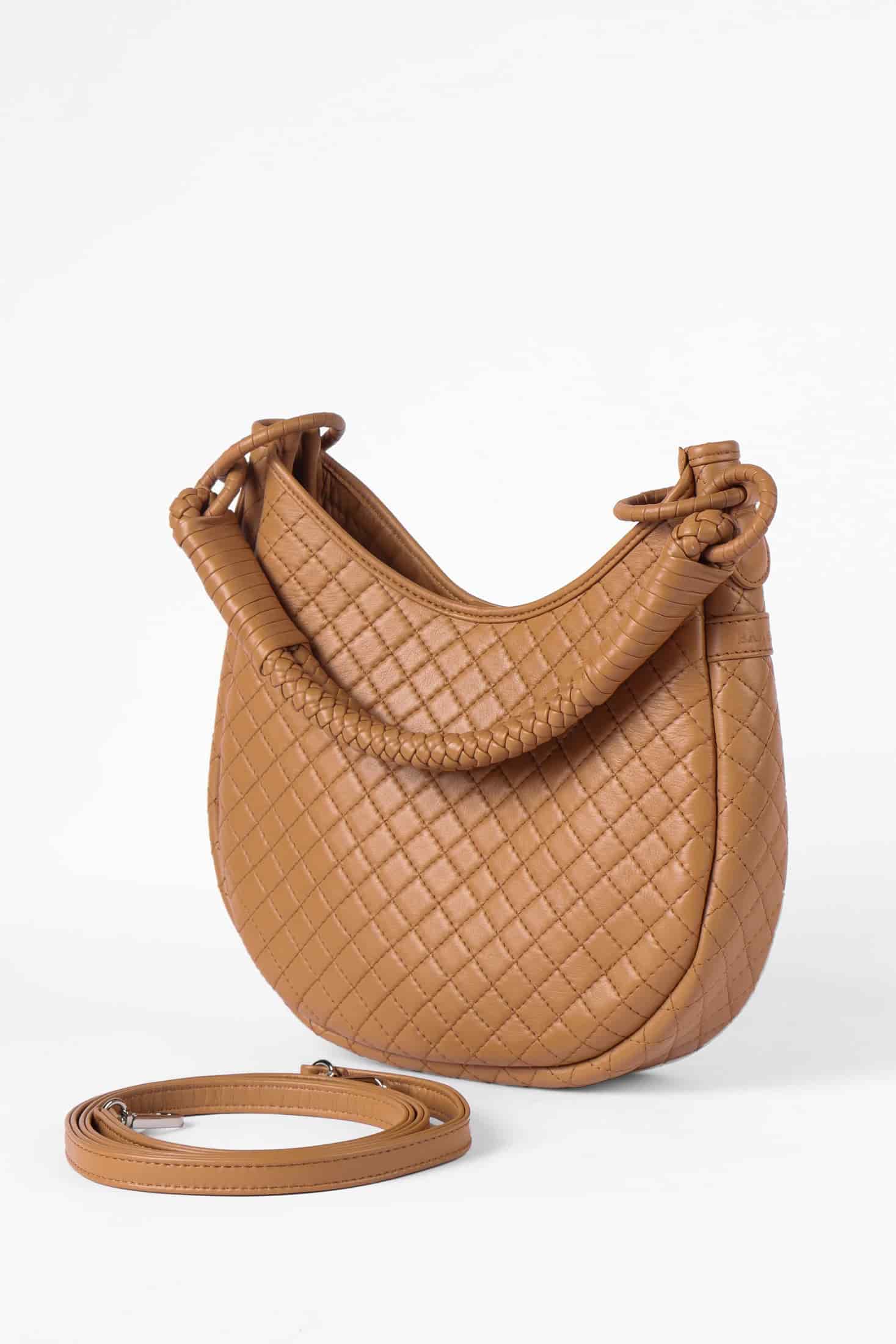 Saddle Shoulder Bag, Honey - miniatura 6