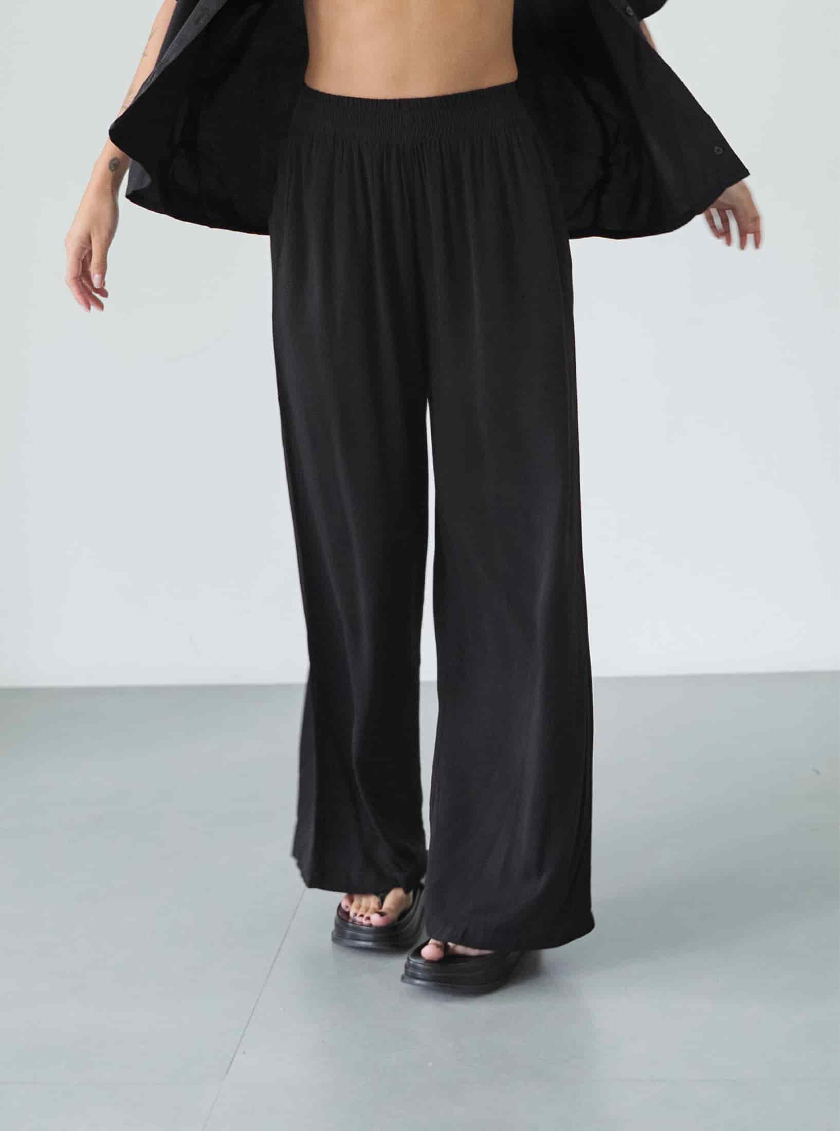 Palazzo Breezy Black - miniatura 1