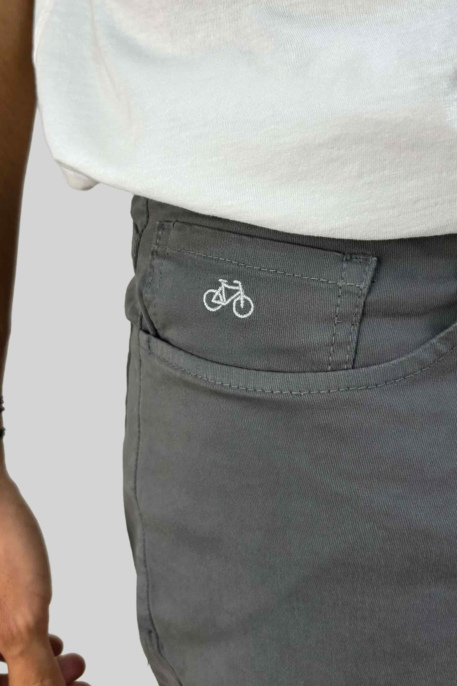 PANTALON 5 BOLSILLOS GRIS - miniatura 3