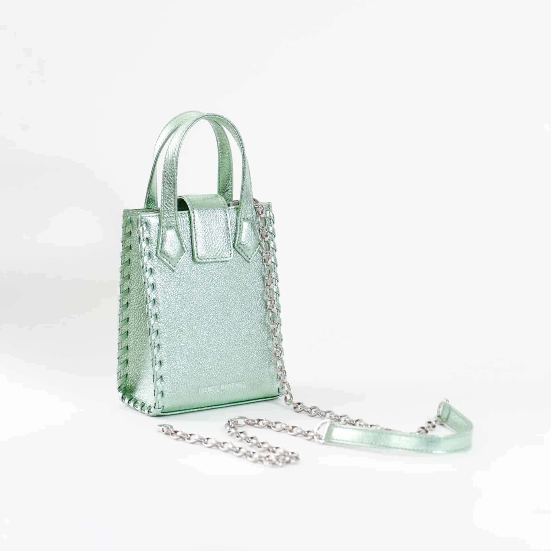 Bolso Mini Tote - Mousse de Pistacho - miniatura 3