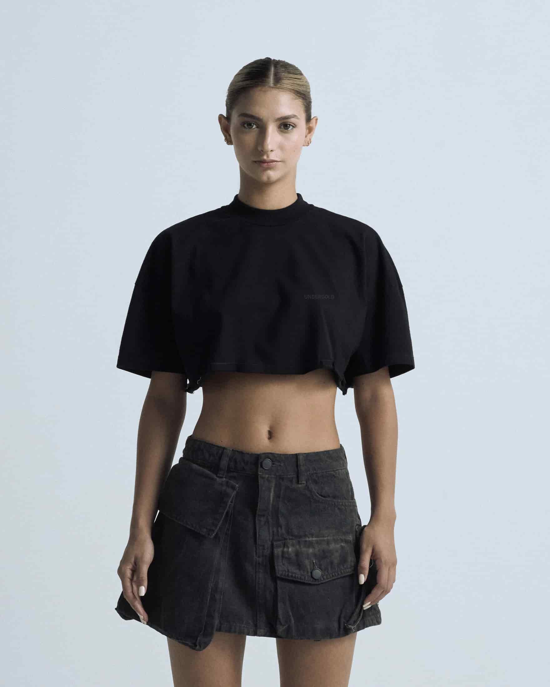 Pack X3 Line Logo Crop Top - miniatura 2