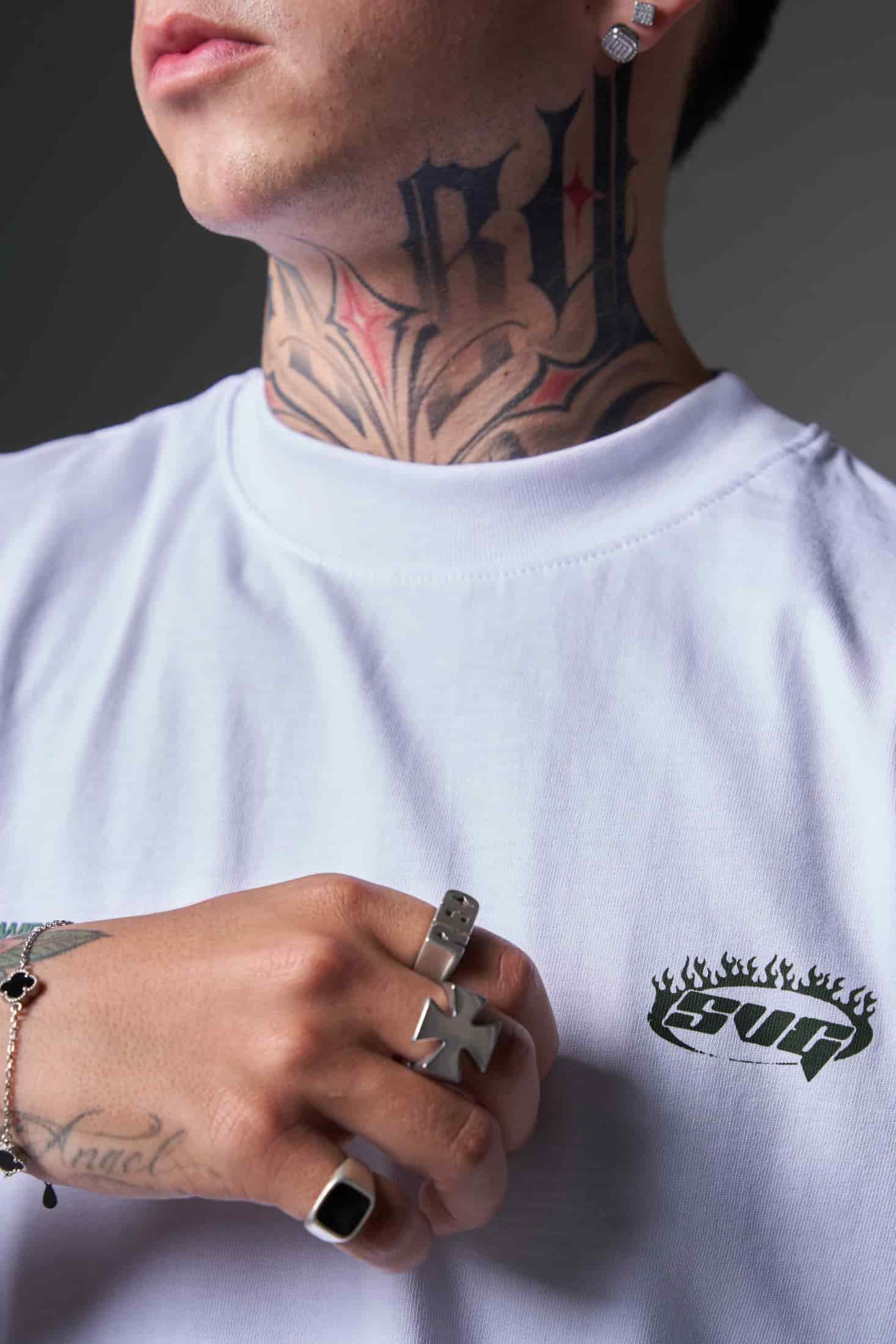 T shirt crema camuflaje 250 gramos - miniatura 8
