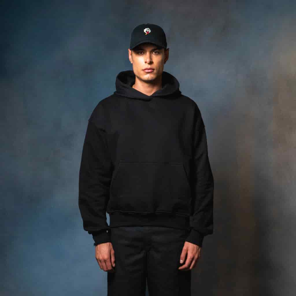 Hoodie nube negro - miniatura 3