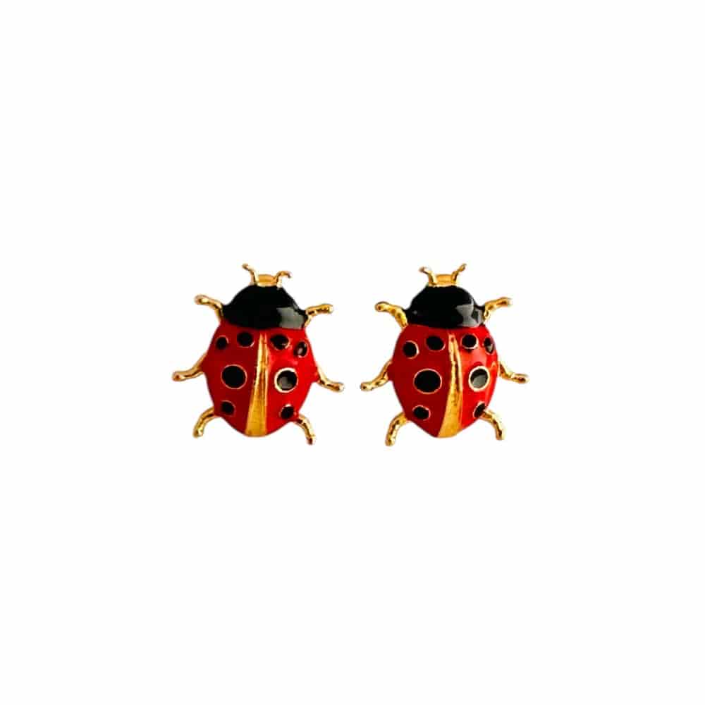 Aretes mariquita - miniatura 1