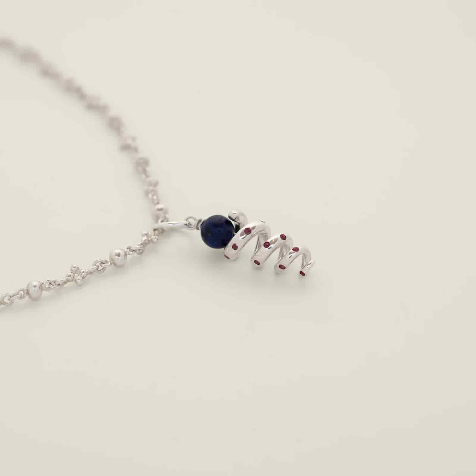 Kundali Bling Pendant Silver - miniatura 1
