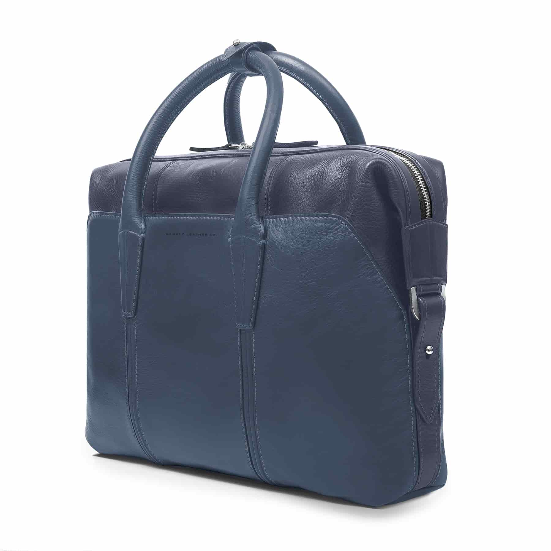 Heritage Briefcase Gray and Blue - miniatura 2