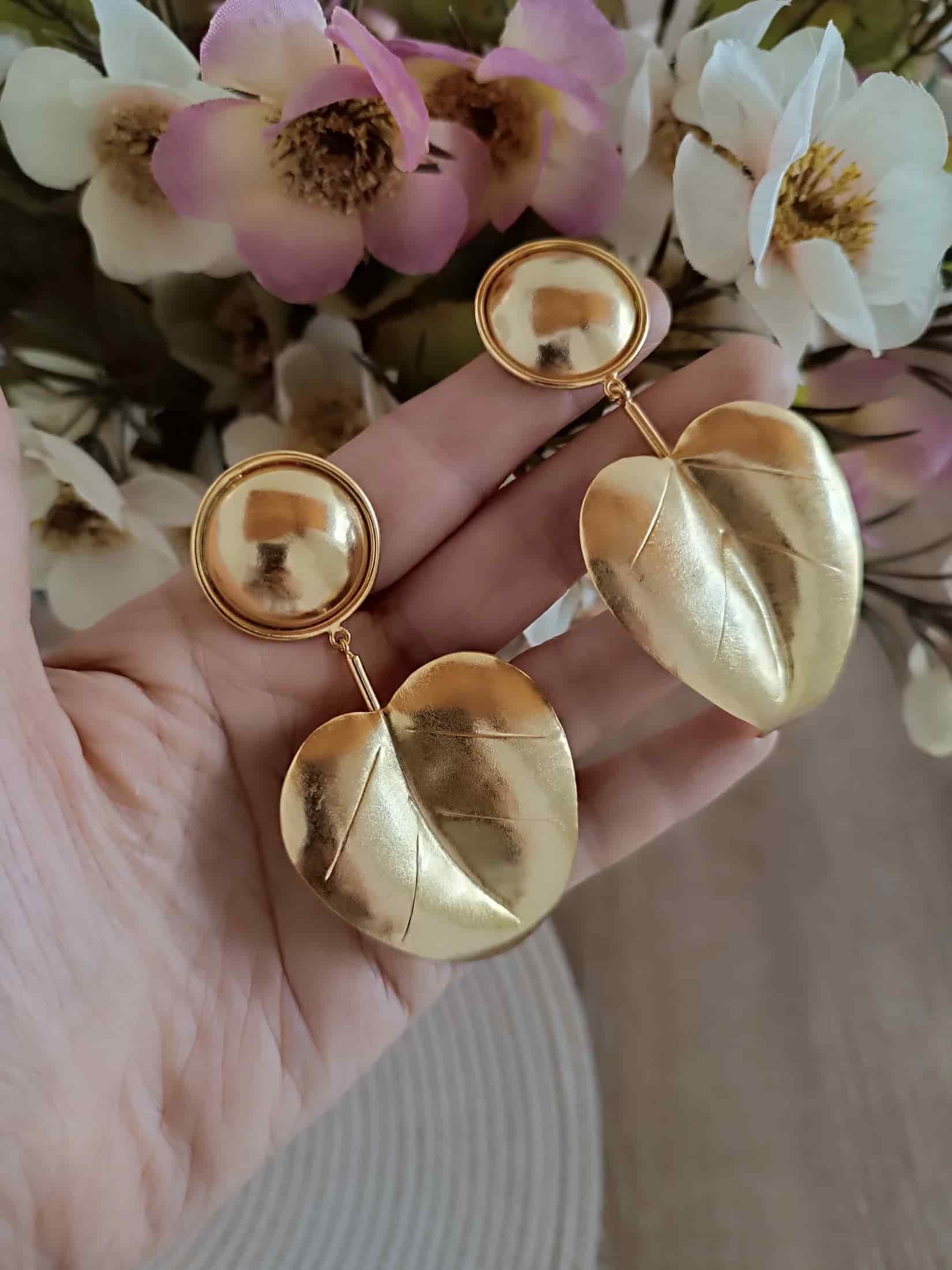 Aretes Hoja Lucinda - miniatura 3