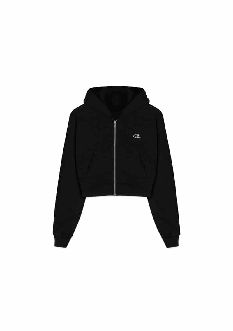 knockout woman black hoodie - miniatura 1