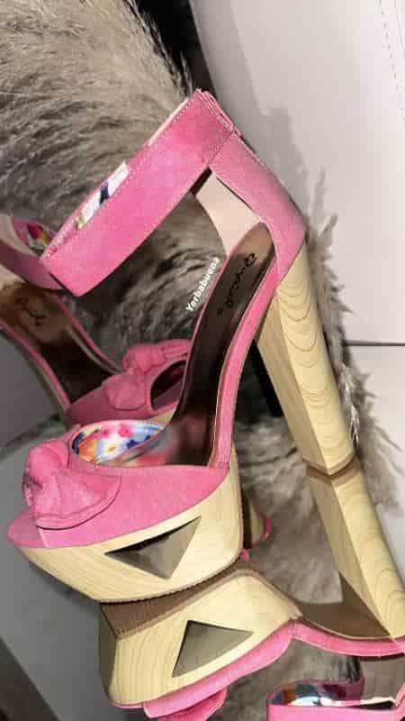 TACONES QUPID FUCSIA - miniatura 2