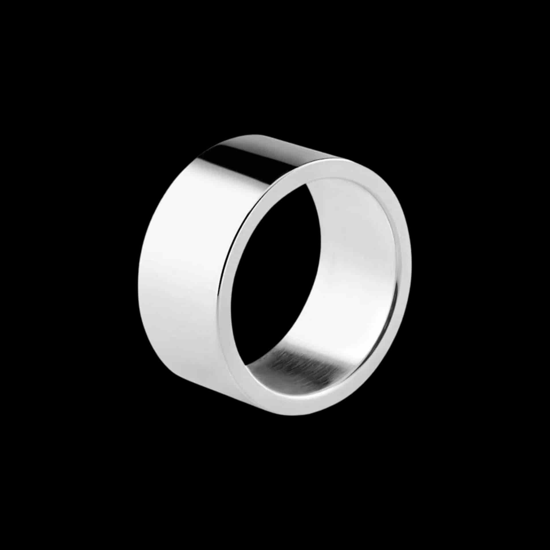 BAND RING 11MM | ANILLO EN PLATA LEY 950 - miniatura 3