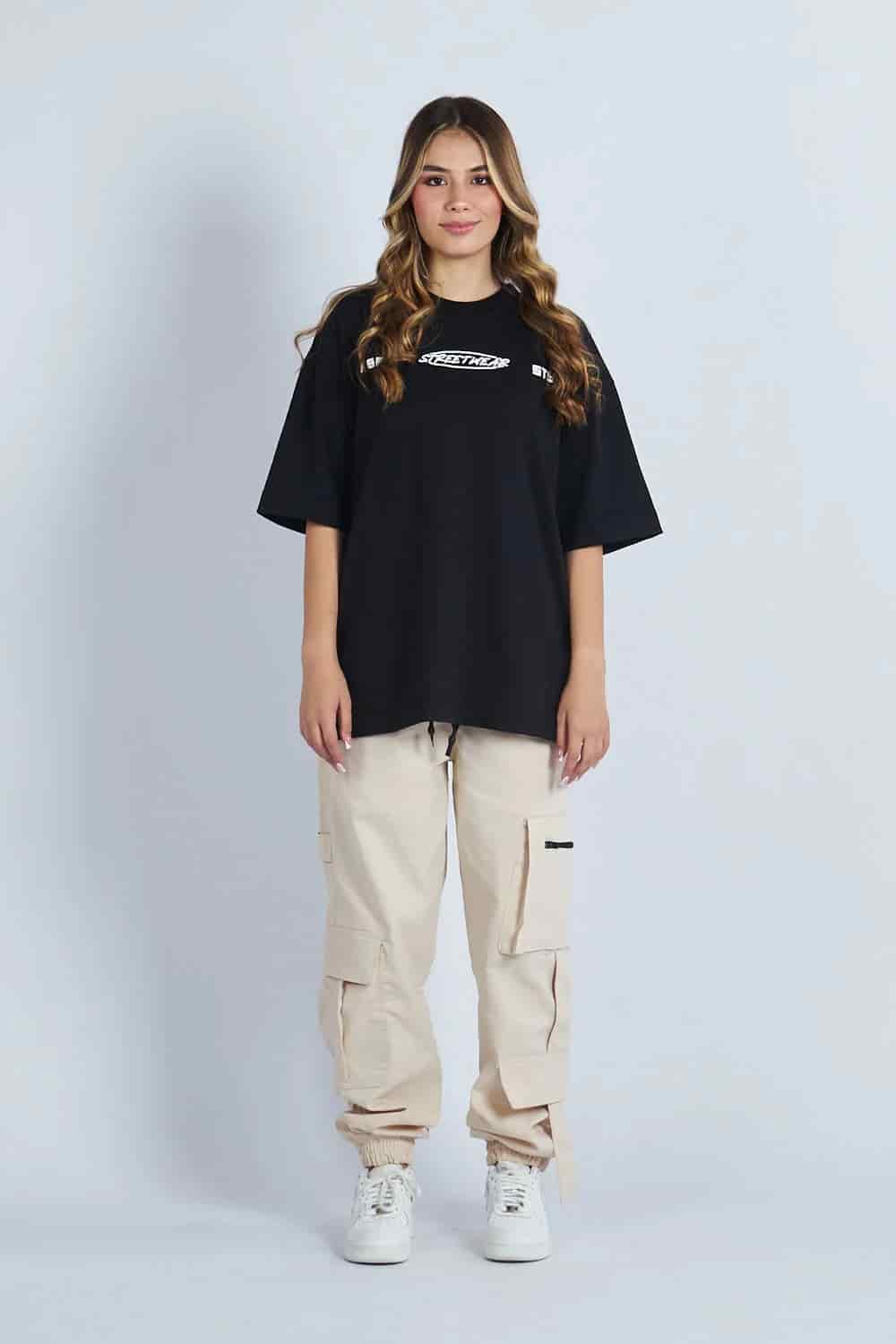 Camiseta oversize estampado Together Negro | DROP 03 | - miniatura 3
