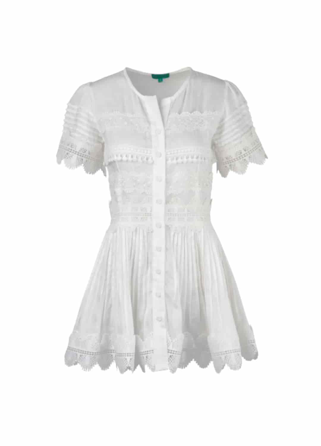 VIOLETTA DRESS WHITE - miniatura 4