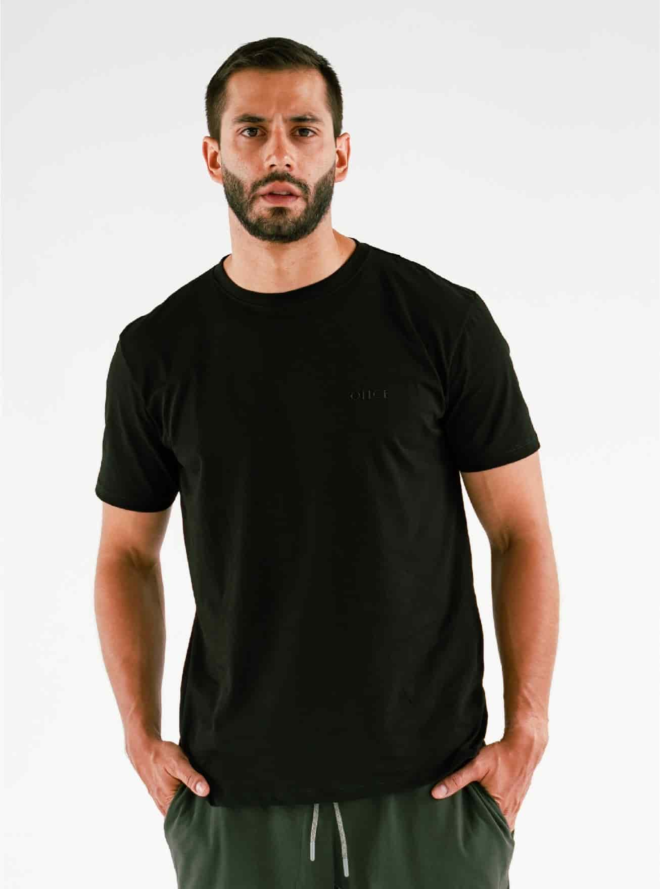 Camiseta de Hombre Negra - miniatura 1