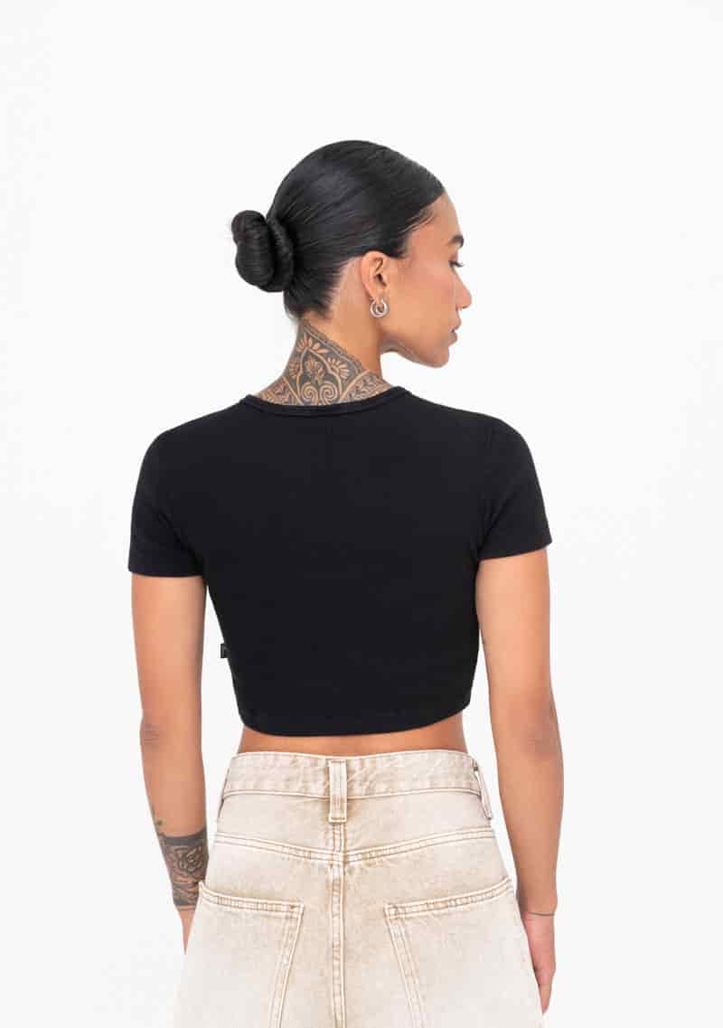 Áurea black crop top - miniatura 4